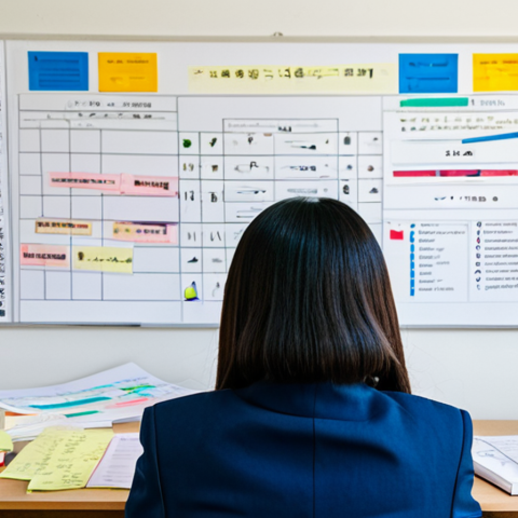 TOPIK 시험 대비 노트 작성법 - Grammar Deconstruction**

A student at a bright desk covered in colorful notes and diagrams, focusin...
