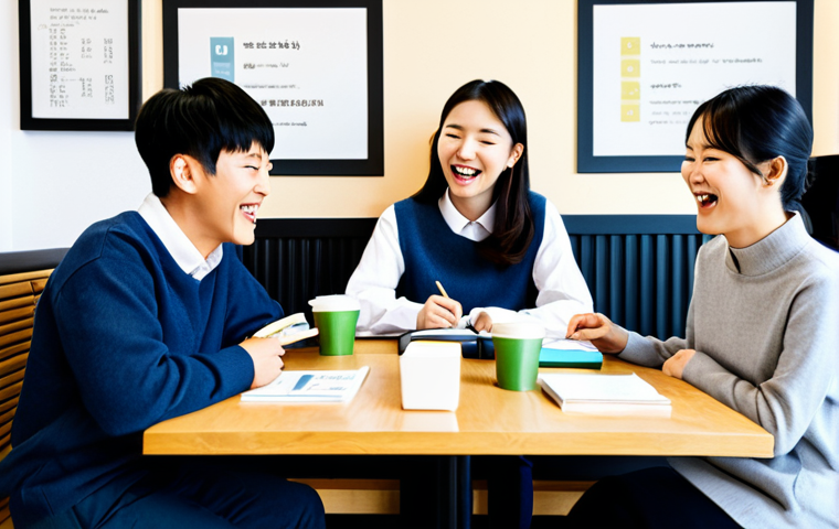 TOPIK 시험 대비 노트 작성법 - Grammar Deconstruction**

A student at a bright desk covered in colorful notes and diagrams, focusin...